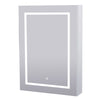 Bathroom Mirror Cabinet w/ LED Shelves Storage Illuminated Lights Wall Mounted