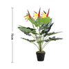 75cm Artificial Bird of Paradise Tree in Pot Plant Realistic Fake Indoor Outdoor