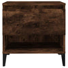 Side Table Smoked Oak 50x46x50 cm Engineered Wood NEW