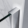 Walk In Shower Enclosure With 180° Flipper Panel 8mm Nano Glass Screen Cubicle