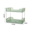2 Tier Cosmetic Organiser Shelf Dressing Table Make-up Perfume Storage Holder