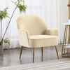 Velvet Fabric Tub Chair Accent Armchair Club Chair Dining Living Room Cafe Sofa
