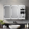 Vanity LED Bathroom Mirror Cabinet Anti Fog Demister Shaver Socket Touch Sensor