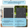 Small Garden Storage Shed Outdoor Metal Tool Box Cupboard Cabinet Lockable