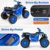 Kids Ride on Car 24V Soft Start Electric Vehicle with LED Lights-Navy