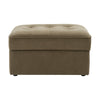 Dusk Sloane Storage Pouffe - Velvet Olive RRP £899