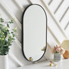 Framed Arched Mirror Wall Mounted Vanity Makeup Bathroom Bedroom Glass Mirrors