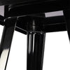 Industrial Square Cocktail Bar Table Metal Pub Dining Room Kitchen Home bar