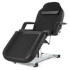 Hydraulic Massage Table Adjustable Beauty Salon Recliner Bed Chair White Base