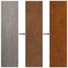 Fire Pit with Chimney 80x50x96 cm Weathering Steel