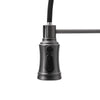 Pull Out Kitchen Mixer Tap Dual Spray Swivel Spout Single Lever Brushed Brass