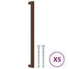 Cabinet Handles 5 pcs Bronze 320 mm Stainless Steel