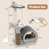 Large Cat Tree Tall Cat Tower Multi Level Activity Centre Indoor Cat Furniture