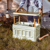 Portable Folding Camping Unit Camping Picnic Storage Box Camping Table Outdoor