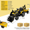12V Battery Kids Ride On Tractor Children Electric Excavator with Remote Control