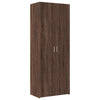 Storage Cabinet Brown Oak 70x42.5x225 Engineered Wood F5M0