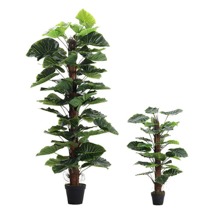 Large Artificial Drip Tree in Pot Faux Fake Houseplants Realistic Outdoor Plant