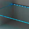 Mondeer 140cm Modern TV Stand Cabinet with RGB LED Lights & Remote Control