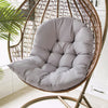 Garden Hanging Swing Egg Chair Cushion Pad Replacement Seat Mat Indoor Outdoor