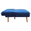 Large Upholstered Sofa Bed Velvet Tufted Recliner Loveseat Couch Sofabed Sleeper
