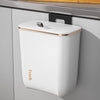 Kitchen Rubbish Bin Waste Recycling Baskets Handy Dustbin Lidded Bathroom Slim