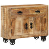 BaraSh Sideboard Storage Cupboard Cabinet Unit,Living Room Bedroom Q0P7