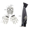 Men's Halloween Scream Horror Ghost Face Mask Hooded Costume Cosplay Fancy Dress