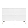 Modern White Chest of Drawers Wide Bedroom Furniture Storage Bedside 6 Drawers