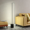 Modern Vertical Square Floor Lamp Reading Light Living Room LED Bulb Lighting UK