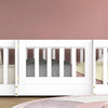 Bunk Beds Kids Children High Sleeper Single 3ft Bed Frame Solid Pine Wood White