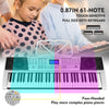 Mustar ♬61 Full Size Lighted Up Keys Smart Digital Electronic Keyboards Gifts