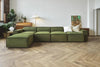 Swyft Model 03 4 Seater Chaise Sofa - Vine Velvet RRP £3995