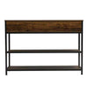Console Rustic Table Narrow Entryway Table Vintage Console Table with Drawer