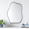 Framed Arched Mirror Wall Mounted Vanity Makeup Bedroom Glass Dressing Mirror