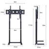 Extra Large Floor TV Stand Mount Bracket Entertainment Stand Adjustable Height
