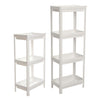 3/4 Layer Floor Caddy Shelf Organizer Bathroom Plastic Storage Rack Shower Pan