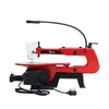 16" Scroll Saw With Variable Speed Steel Bed 45° Tilting Arm Light & Dust Blower
