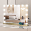 Hollywood Makeup Mirror Large Vanity Light Mirror with 15 Dimmable LED Bulb Gold