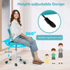 Kids Mesh Desk Chair Ergonomic Rolling Swivel Study Chair Adjustable Height