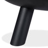 Neo Black Outdoor Heater Fire Pit Bowl Garden Patio Grate Lid Poker BBQ