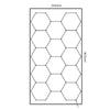 14 Hexagon LED Lighting Detailing Garage Workshop Car Showroom UK Ceiling Light
