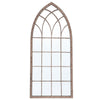 Large Window Garden Mirror Wall Mounted Arch Rustic Indoor Outdoor Floral Decors