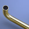 Bathroom Brass 2 Handles Wall Mounted Swivel Spout Sink Faucet Basin Mixer Taps