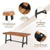 Garden 1 Piece Acacia Wood Picnic Dining Chair Bench Outdoor Indoor Furniture