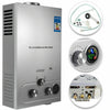 LPG Hot Water Heater Propane Gas Tankless Instant Boiler Heating&Shower Head Kit