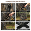 Pop-Up 3 Man Camouflage Stalking Hunting Shooting Blind Tent Hide W/ Shoot Ports