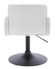 Modern White Lisbon Dressing Table Chair Vanity Stool Bedroom Makeup Soft Seat