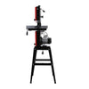 Steel Bench Top Bandsaw 245mm Woodwork Band Saw Tilted Cutting Table Garage 370W