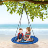 104cm Saucer Tree Swing Indoor Outdoor Flying Swing Seat Adjustable Hanging Rope