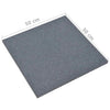 Fall Rubber Tiles 24pcs, 50x50x3cm, High Impact Resistant, Slip H9E9